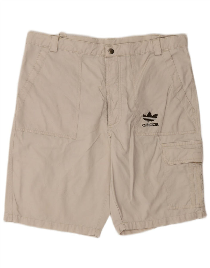 Pantaloni scurți pentru bărbați Adidas Cargo Medium W32 Bej Bumbac