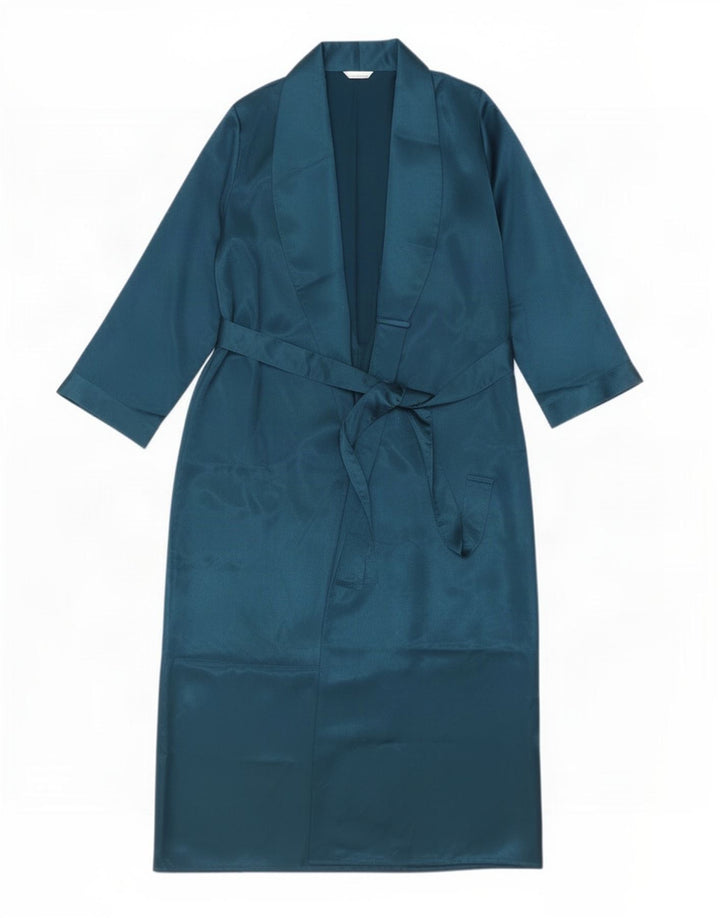 Rochie Maxi pentru femei Marks & Spencer Robe UK 8/10 Poliester albastru mic