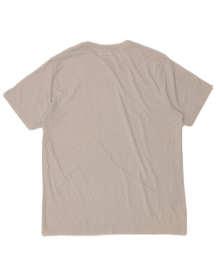 EDDIE BAUER Tricou pentru bărbați Top mare din bumbac alb