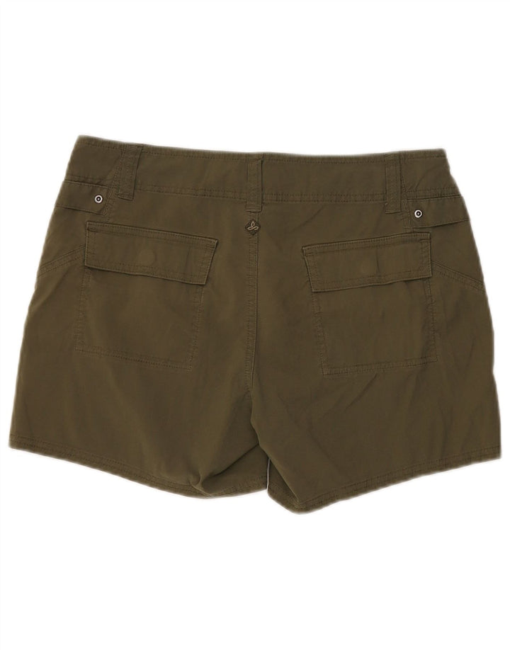Pantaloni scurti cargo pentru femei Prana US 8 Medium W32 Kaki Bumbac