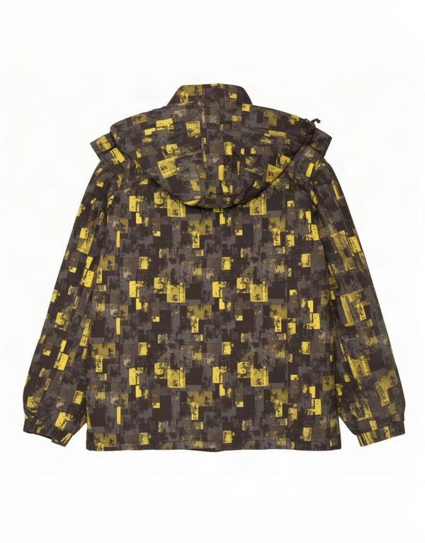 Jachetă Windbreaker pentru bărbați Mountain Warehouse UK 38 Medium Gri Geometric