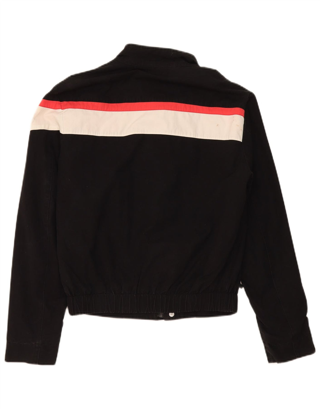 Jachetă Bomber Bikkembergs pentru femei UK 14 Medium Black Colorblock Bumbac
