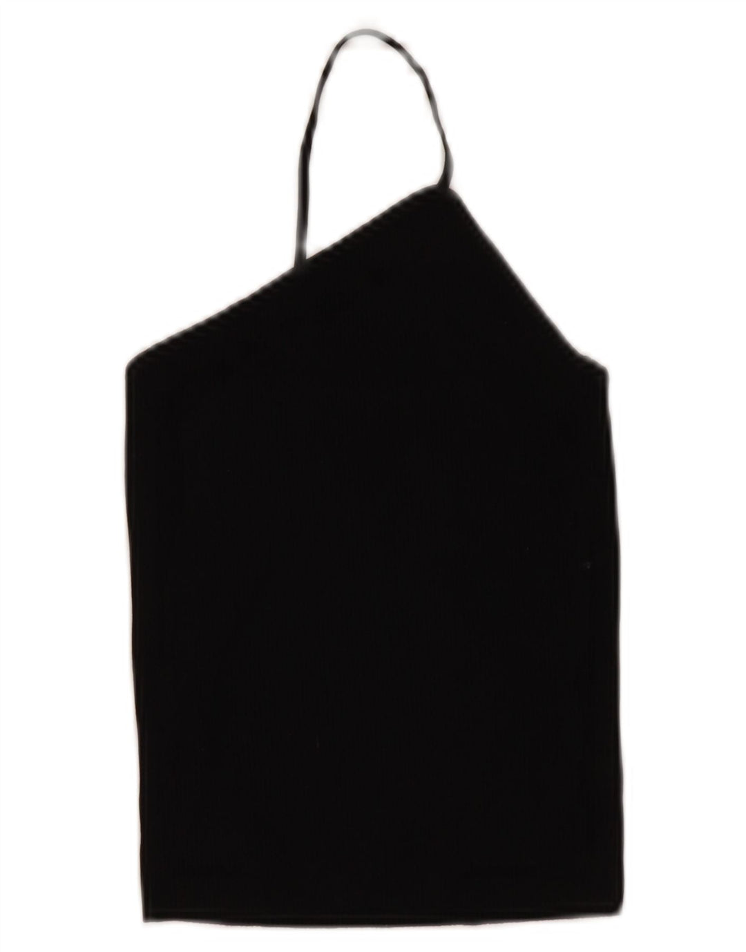 Crop Top pentru femei Zara UK 10 Small Black Viscose