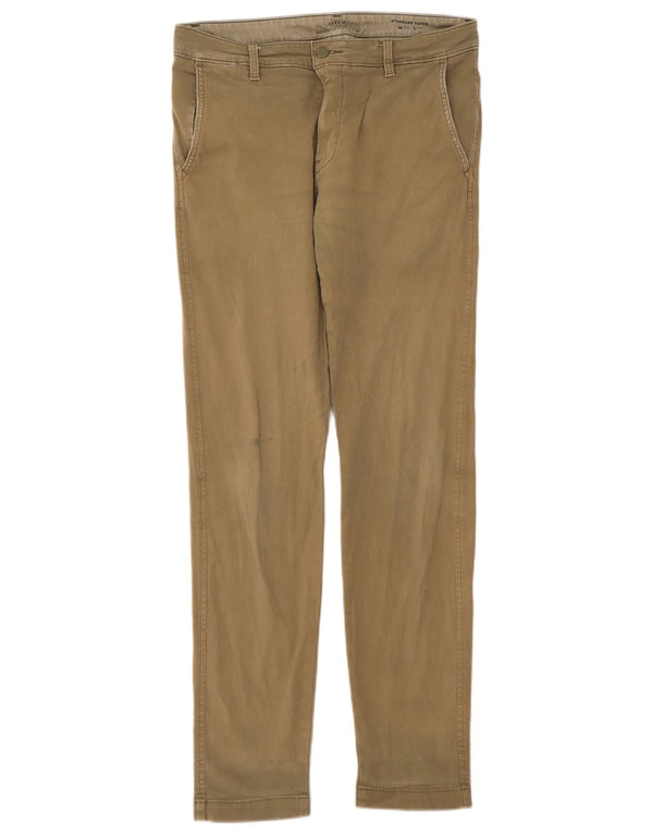Pantaloni chino standard pentru bărbați Levi's Tapered Fit L32 L34 Bumbac kaki