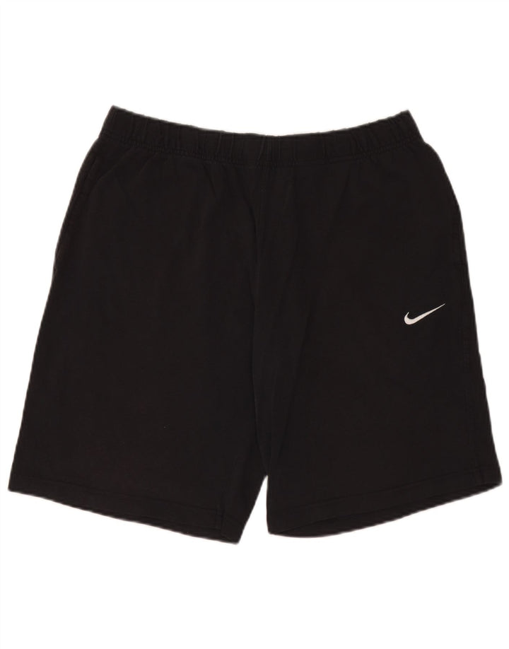 Pantaloni scurți sport Nike pentru bărbați, mari, negru, bumbac