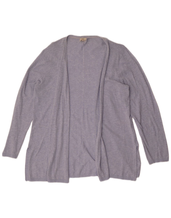 Pulover cardigan deschis pentru femei Fat Face UK 20 2XL Bumbac albastru