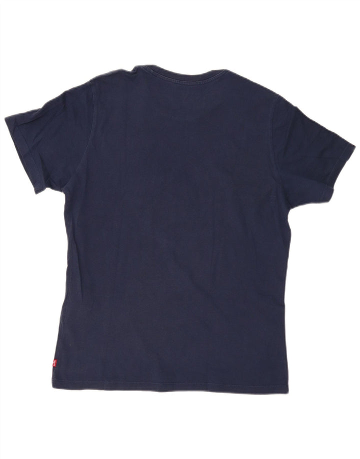 Tricou grafic pentru bărbați LEVI'S Top mic, bleumarin