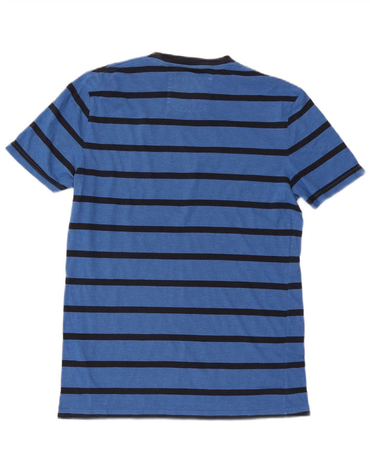 JACK WILLS Tricou pentru bărbați Top mic din bumbac cu dungi albastre