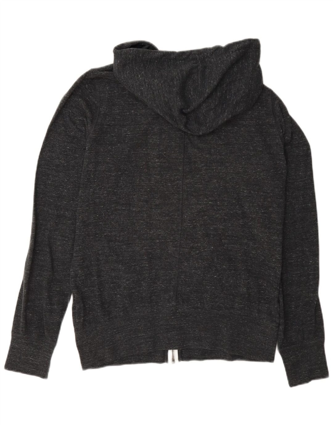 Pulover Nike pentru femei, cu fermoar, cu capota, UK 14, gri mediu pete
