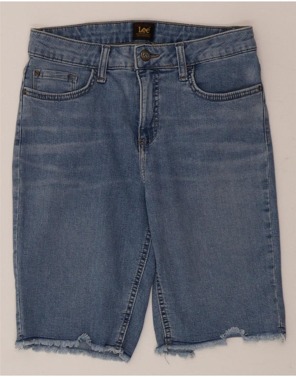 Pantaloni scurți din blugi pentru femei Lee US 6 Medium W28 Bumbac albastru