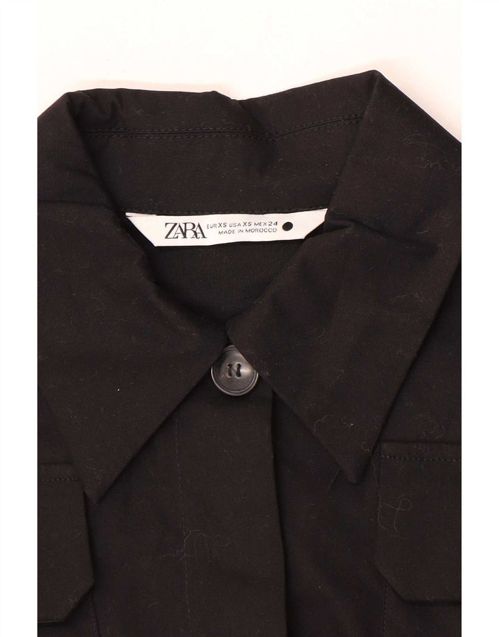 Jachetă Bolero pentru femei Zara UK 6 XS Negru