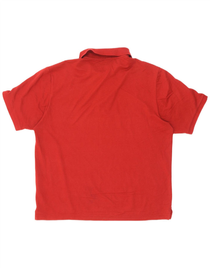 Tricou polo pentru bărbați Champion Easy Fit, mare, roșu, bumbac