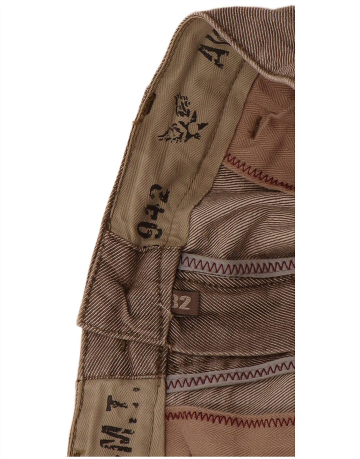 Pantaloni chino drepți pentru bărbați Avirex W32 L29 gri