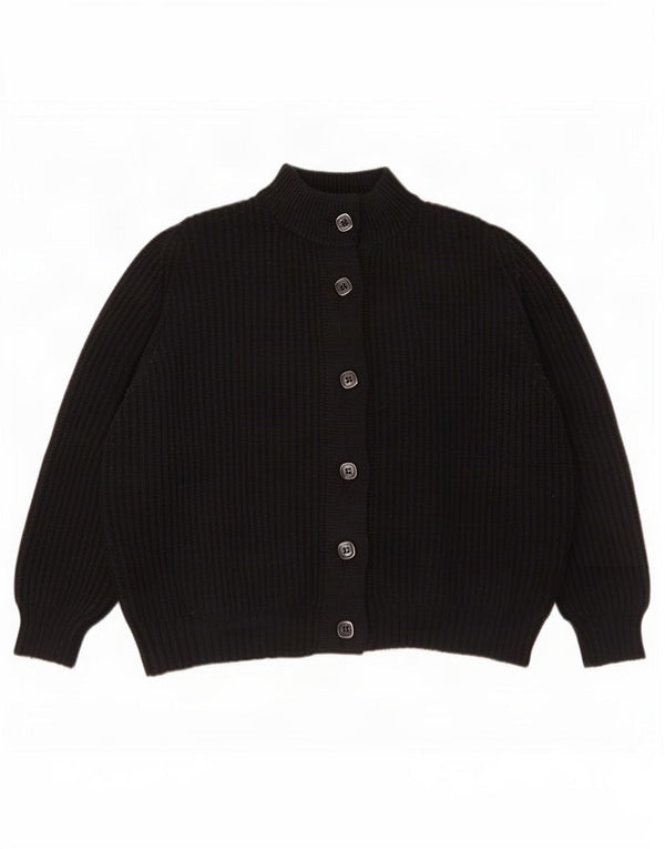 Pulover Cardigan Vintage pentru Damă IT 52 2XL Negru