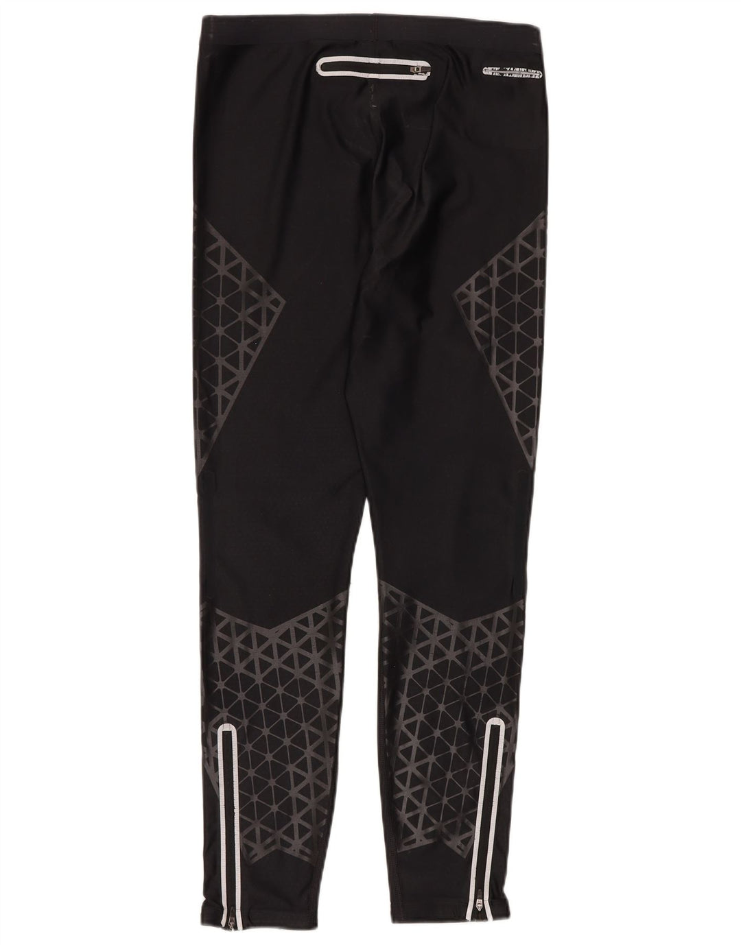 Leggings pentru bărbați Nike Dri Fit XL poliester geometric negru