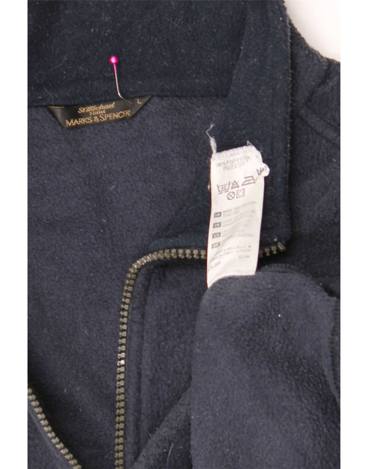 Jachetă pentru bărbați Marks & Spencer St. Michael Fleece UK 40, mare, bleumarin