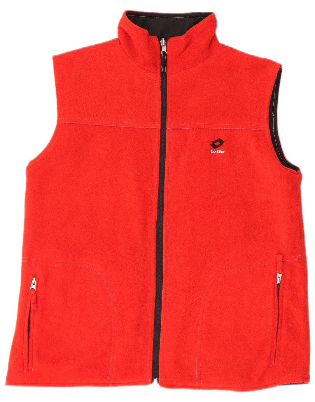 Gilet grafic reversibil pentru bărbați Lotto UK 36 Poliester negru mic