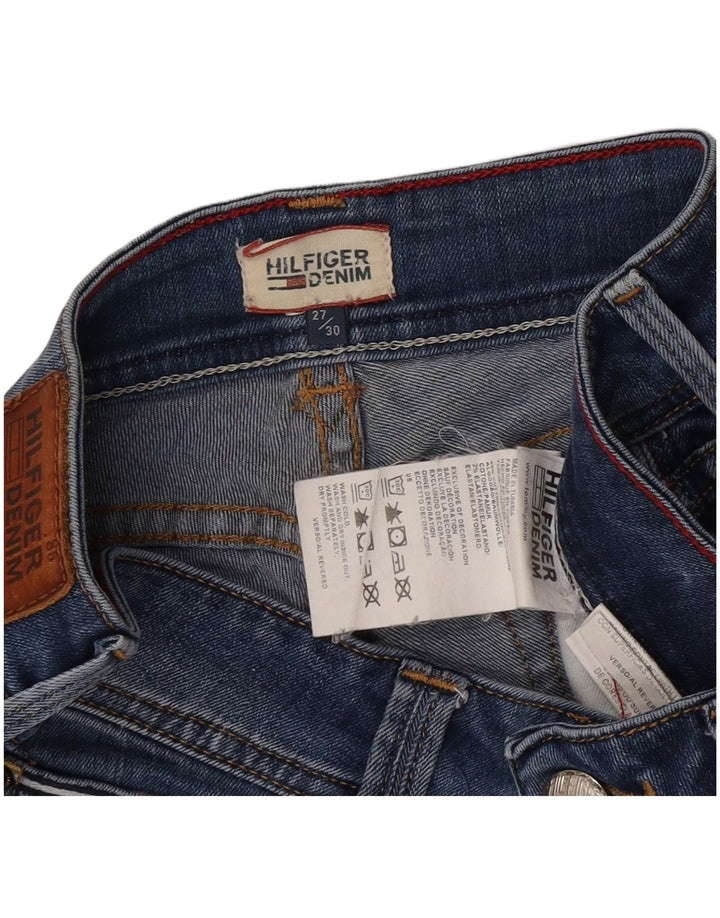 Blugi drepti pentru femei Tommy Hilfiger W27 L30 Bumbac albastru