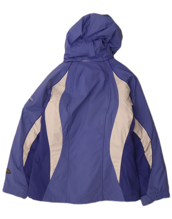 Jachetă Columbia pentru femei Interchange Windbreaker UK 10 Small Blue Colorblock