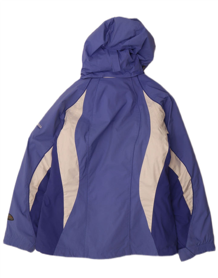 Jachetă Columbia pentru femei Interchange Windbreaker UK 10 Small Blue Colorblock