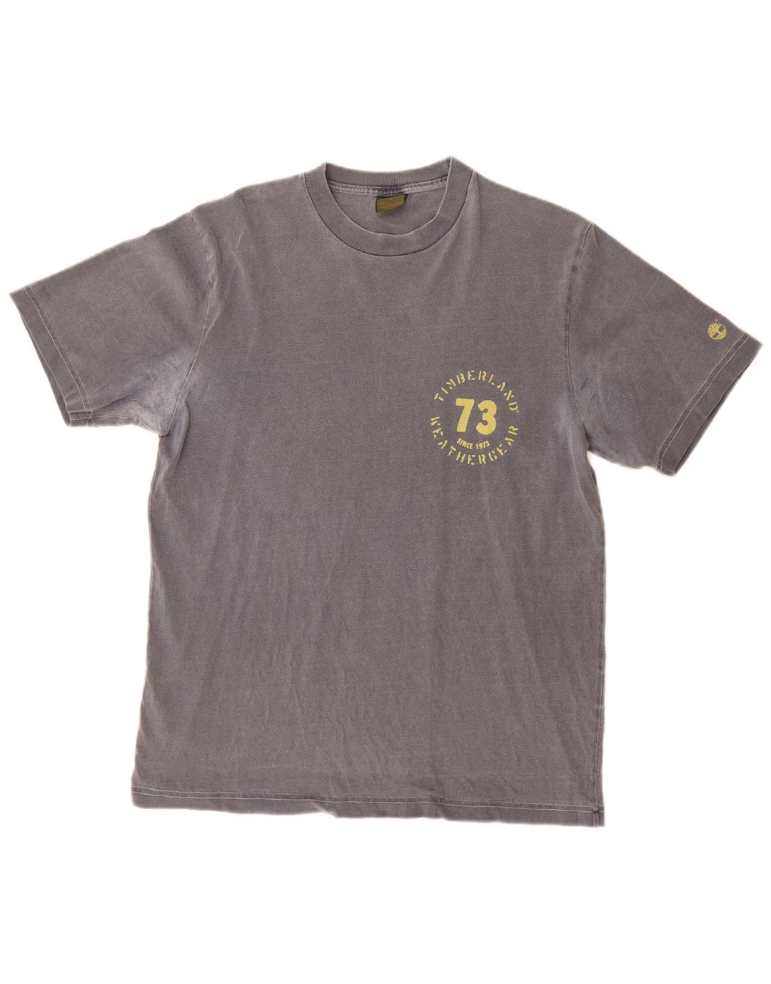 Tricou pentru bărbați Timberland Top din bumbac gri mediu