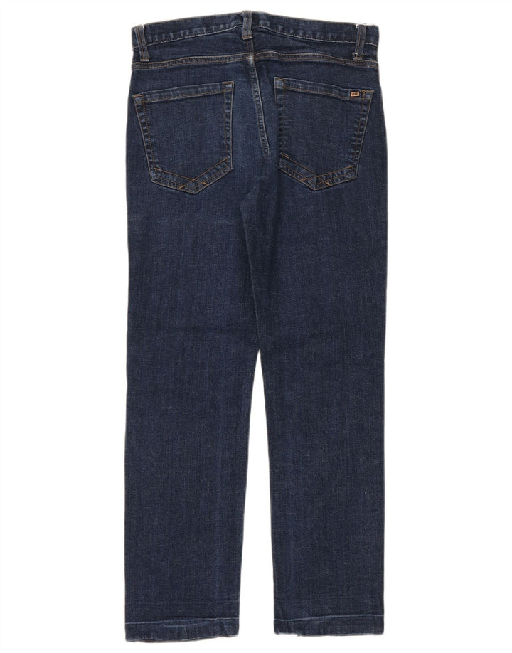 Blugi drepti pentru femei Vans W28 L26 bumbac bleumarin