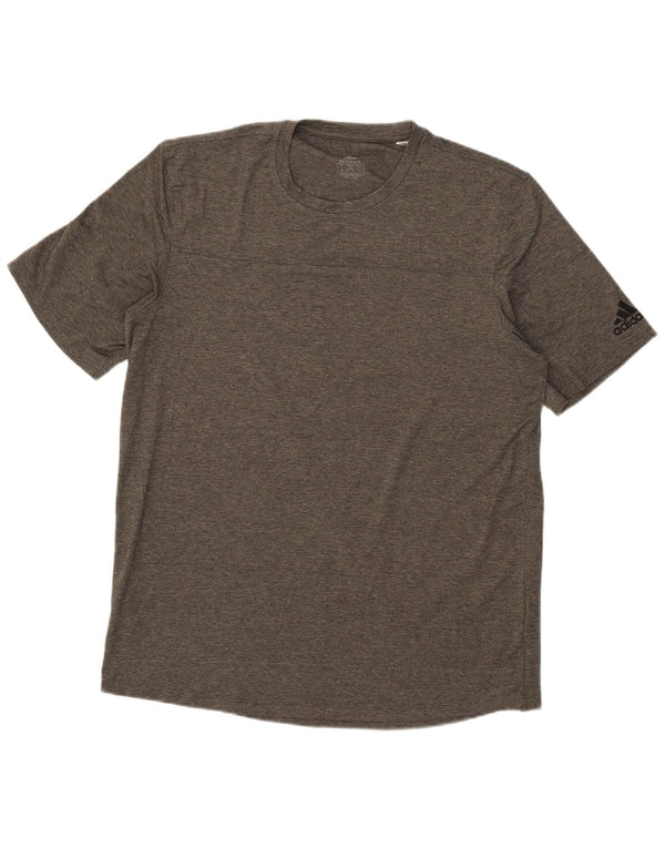 Tricou pentru bărbați Adidas Aeroready Top mare poliester gri