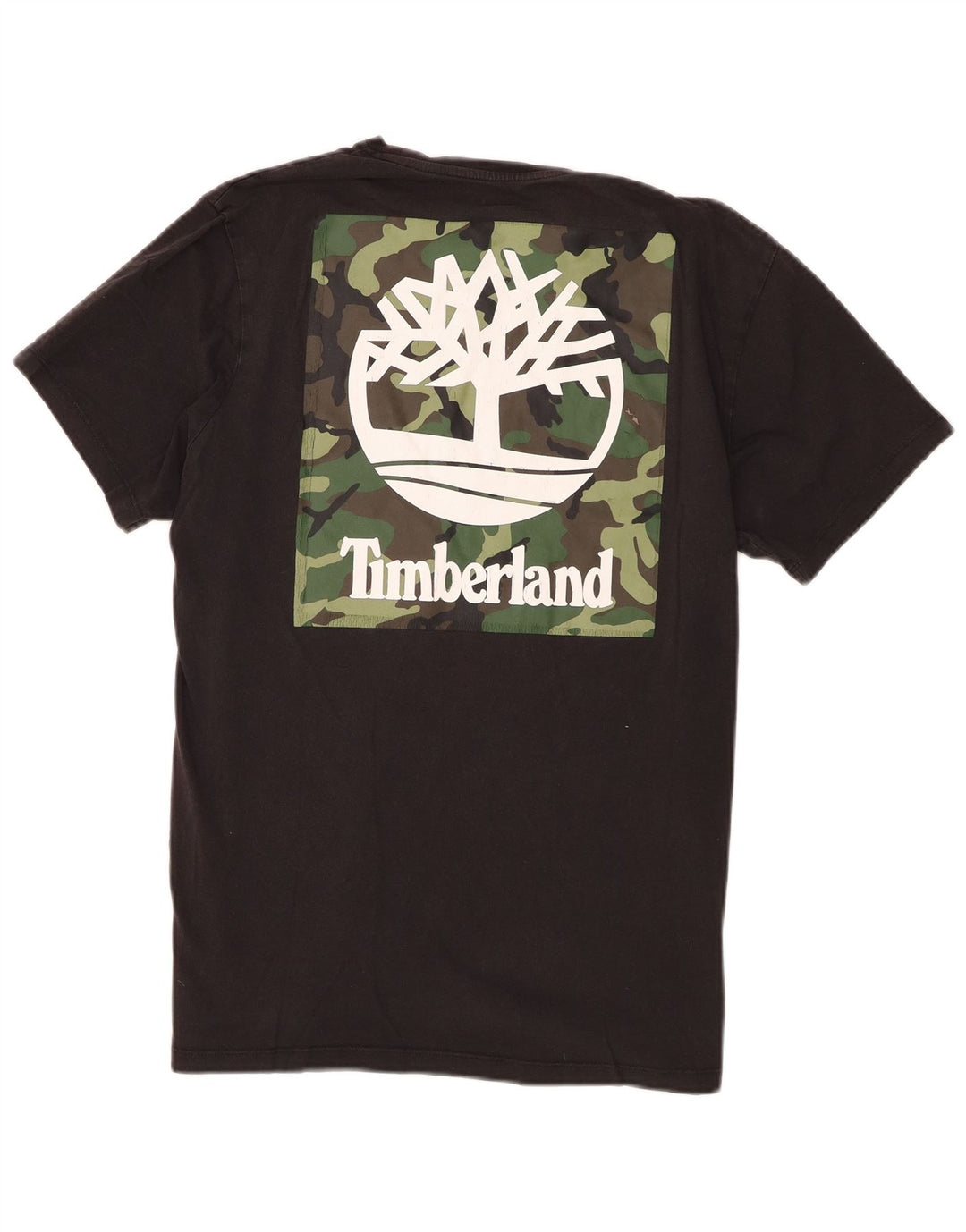 Tricou grafic Timberland pentru bărbați Top mic bumbac negru