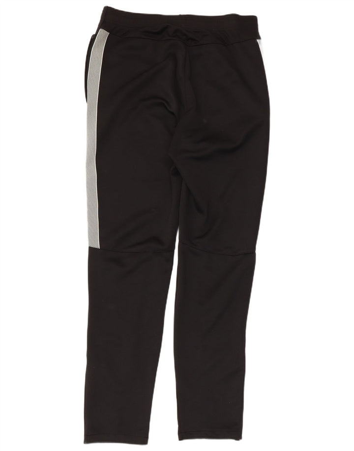 Pantaloni de trening NIKE pentru femei UK 14 Medium Black Colorblock Poliester