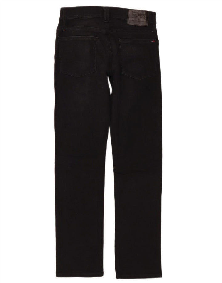 TOMMY HILFIGER Blugi drepti pentru bărbați Ryan W29 L32, bumbac negru