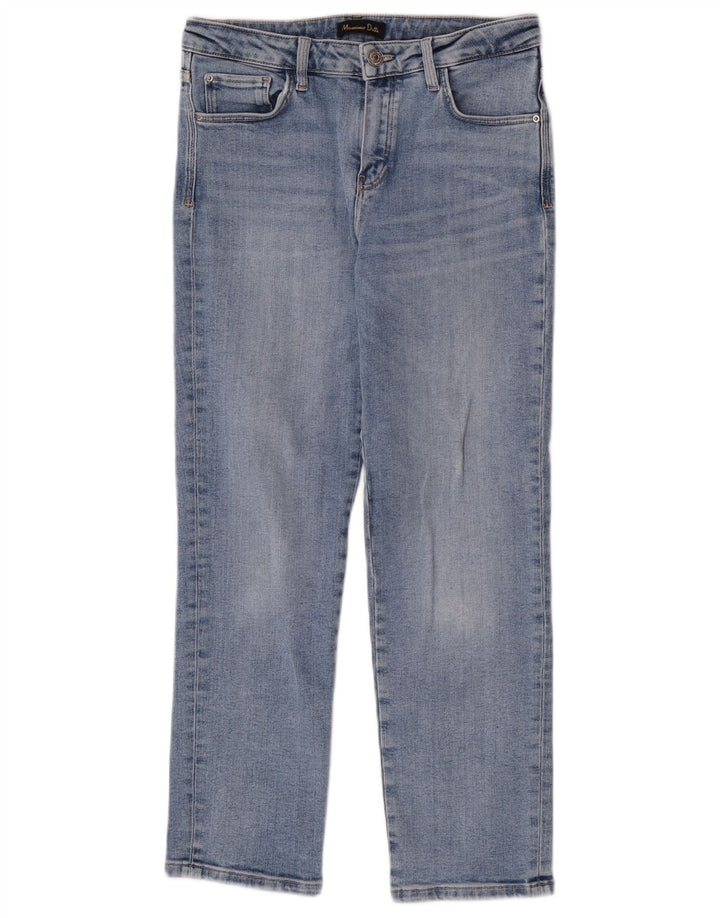 Massimo Dutti Blugi Drepți Femei EU 38 Mici L28 L27 Albastru