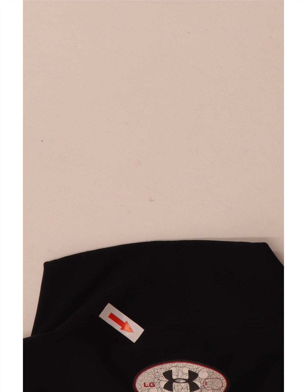 Under Armour Cold Gear Top cu mânecă lungă, mare, negru, nailon