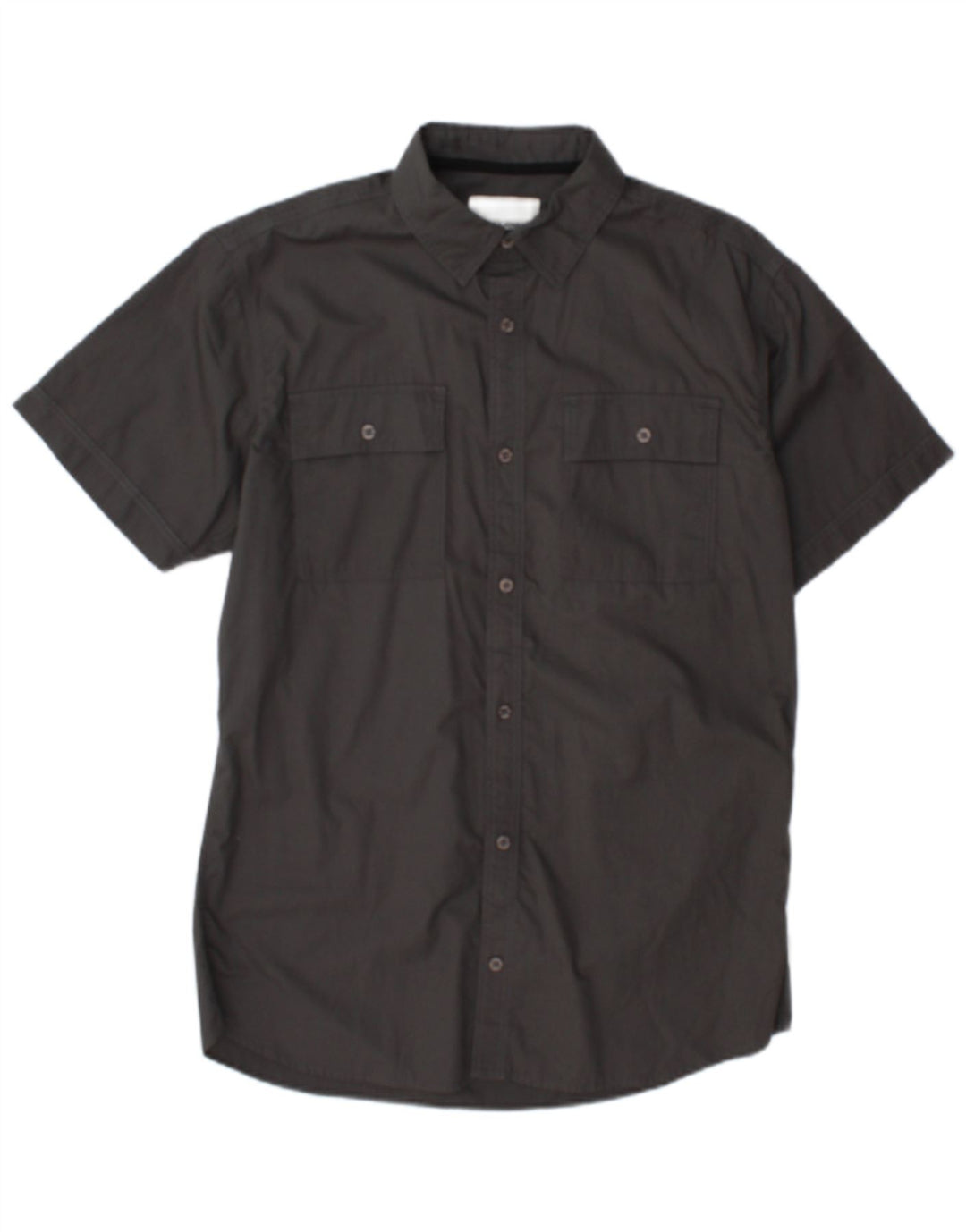 Cămașă Jack & Jones pentru bărbați cu mânecă scurtă, mare, gri, bumbac