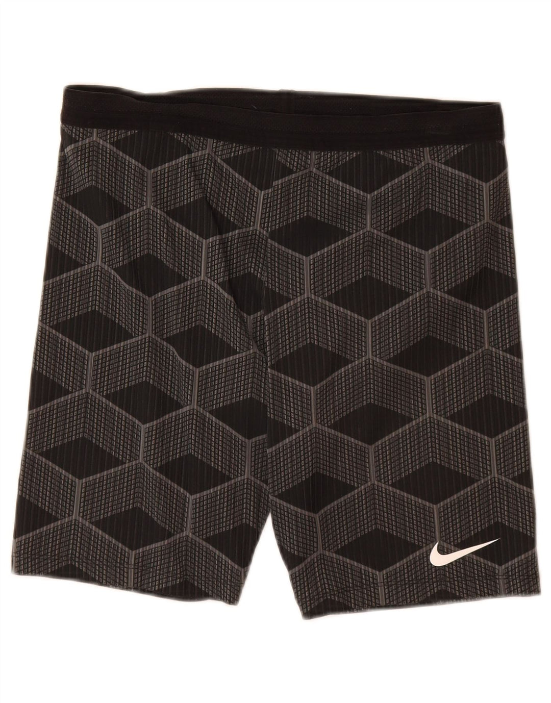 Pantaloni scurți sport Nike pentru bărbați, mari, gri, geometrici