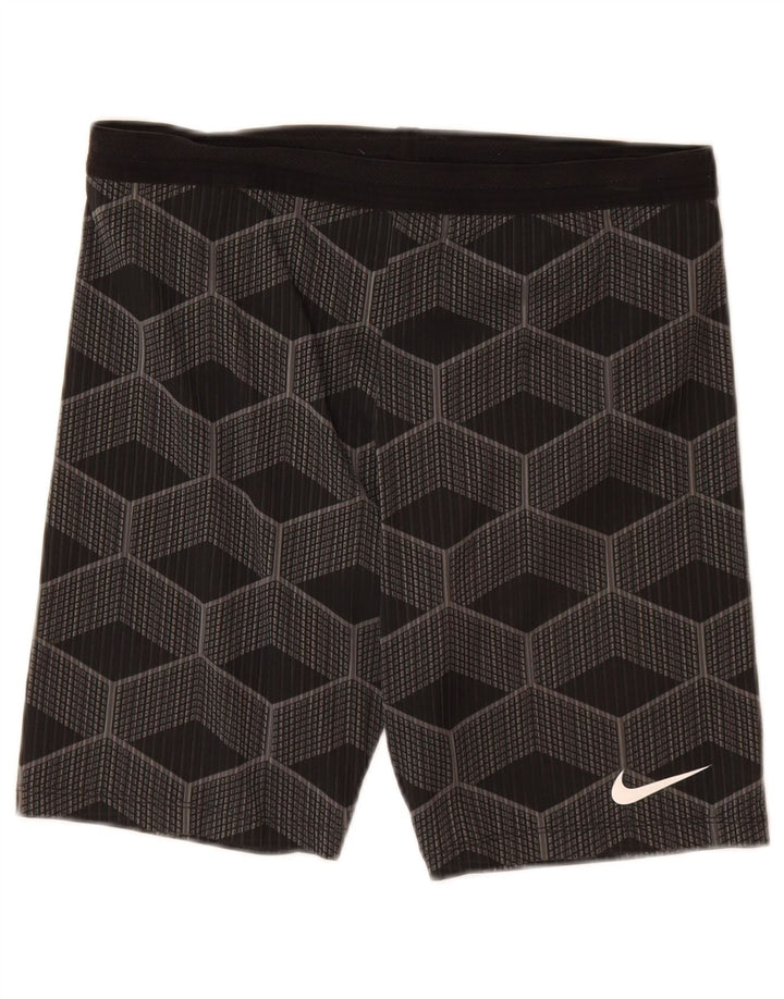 Pantaloni scurți sport Nike pentru bărbați, mari, gri, geometrici