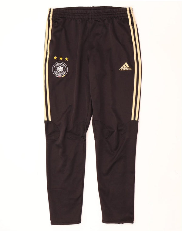 Pantaloni de trening Adidas pentru bărbați Deutscher Fussball Bund UK 42/44 Large Black