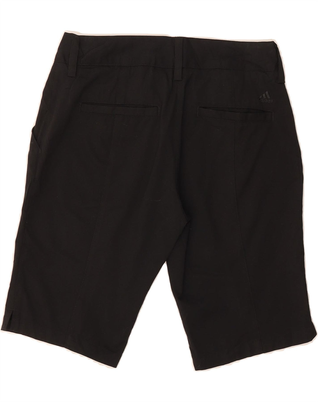 ADIDAS Womens Climalite Chino Shorts US 0 XS W28  Black Polyester Vintage Adidas and Second-Hand Adidas from Messina Hembry 