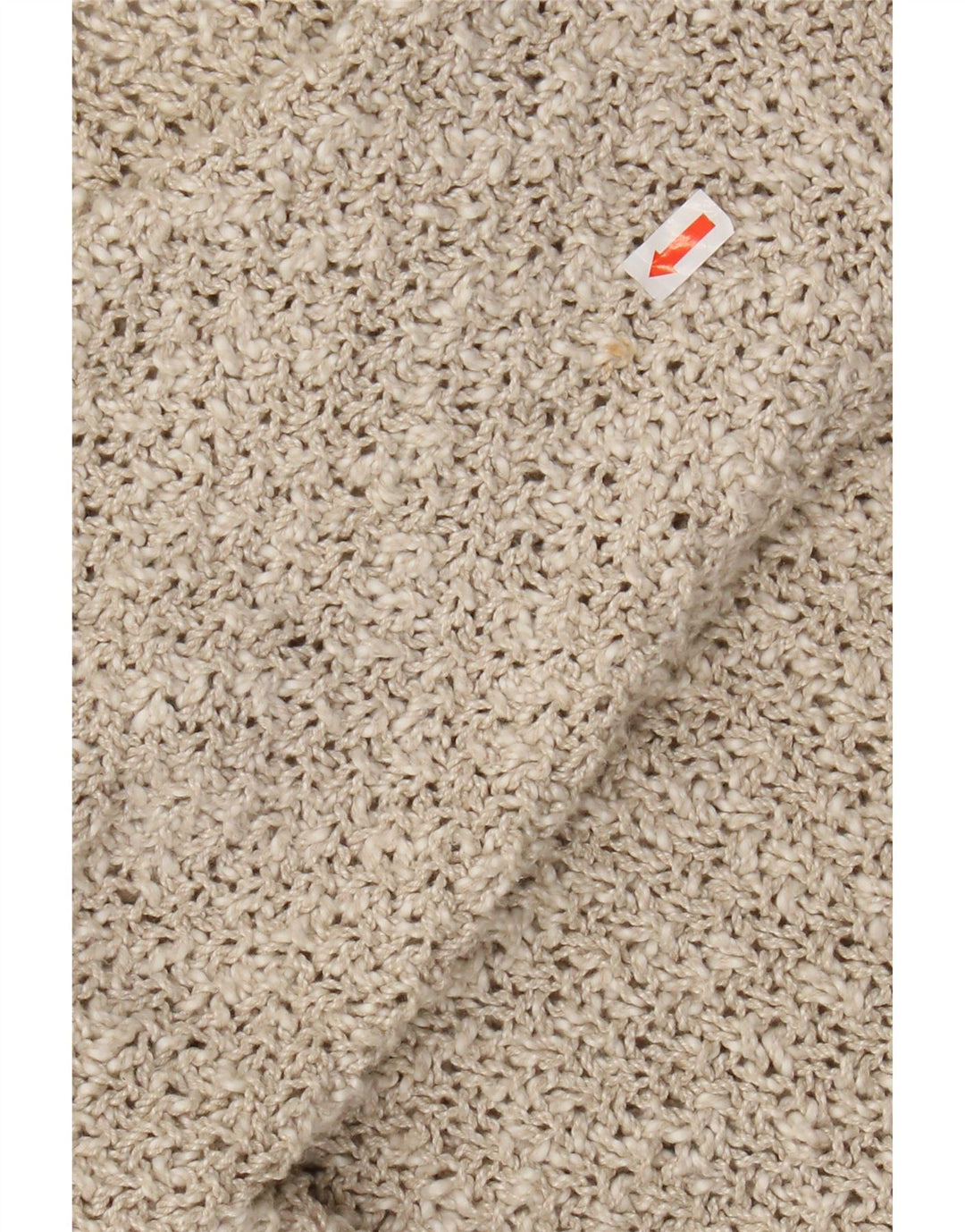 Pulover cardigan supradimensionat pentru femei Tivoli UK 14 in bej mediu