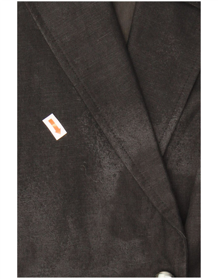 Anna Lugli Jachetă Blazer pentru femei la dublu piept IT 42 Medium Black Floral