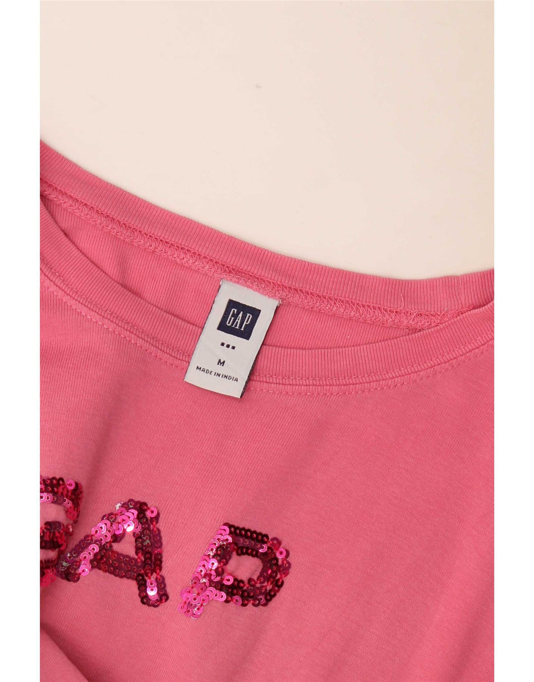 Tricou grafic Gap pentru femei Top UK 12 Medium Pink