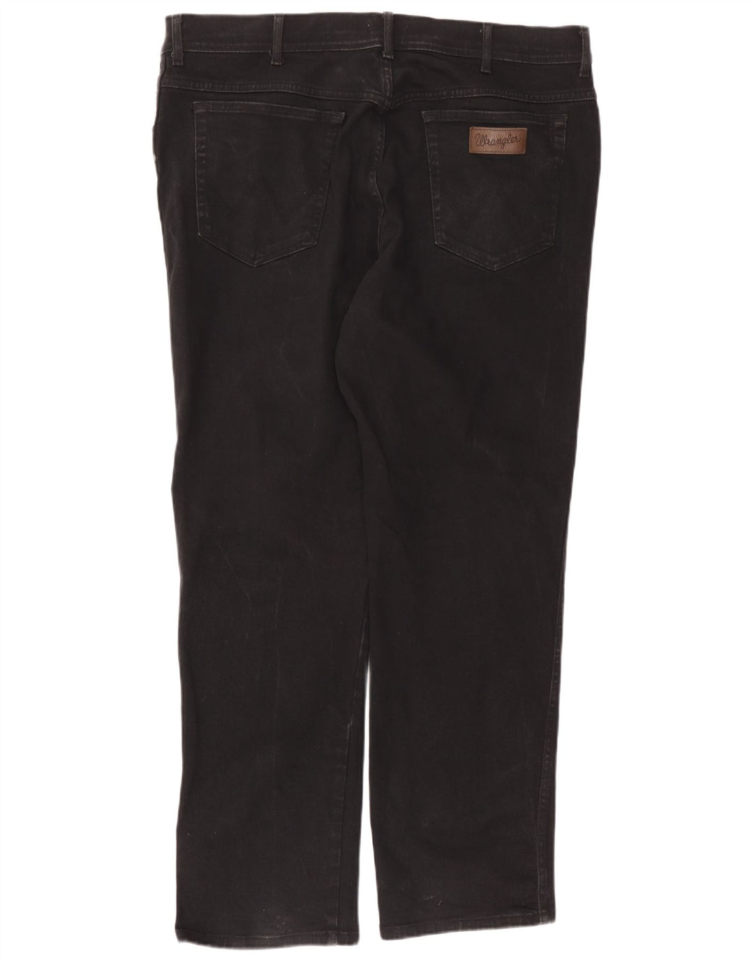 Blugi drepte pentru bărbați Wrangler Texas W42 L32 bumbac negru