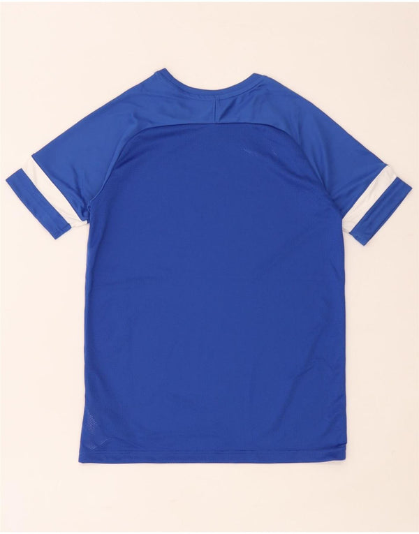 Tricou Nike Dri Fit pentru băieți Top 13-14 ani XL Albastru Poliester color bloc