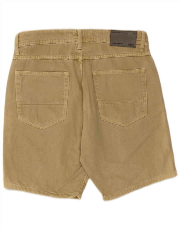 Pantaloni scurți din denim pentru bărbați Zara EU 40 Medium W31 Bej Bumbac