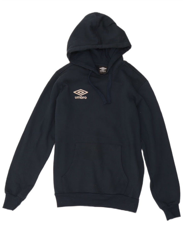 Pulover Umbro pentru bărbați, bumbac, albastru bleumarin