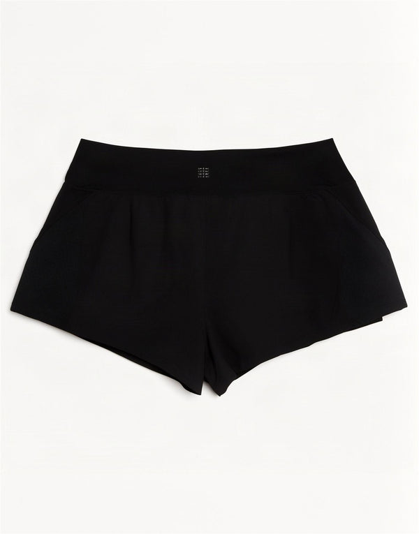 Pantaloni scurți sport Nike Dri Fit pentru femei UK 14 Large Black
