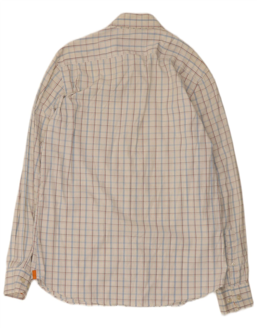 Cămașă Massimo Dutti pentru bărbați, cu carouri albe mari