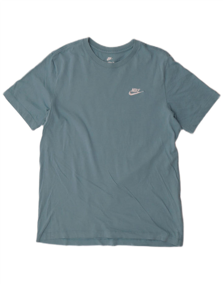 Tricou pentru bărbați Nike Top Medium Blue Bumbac