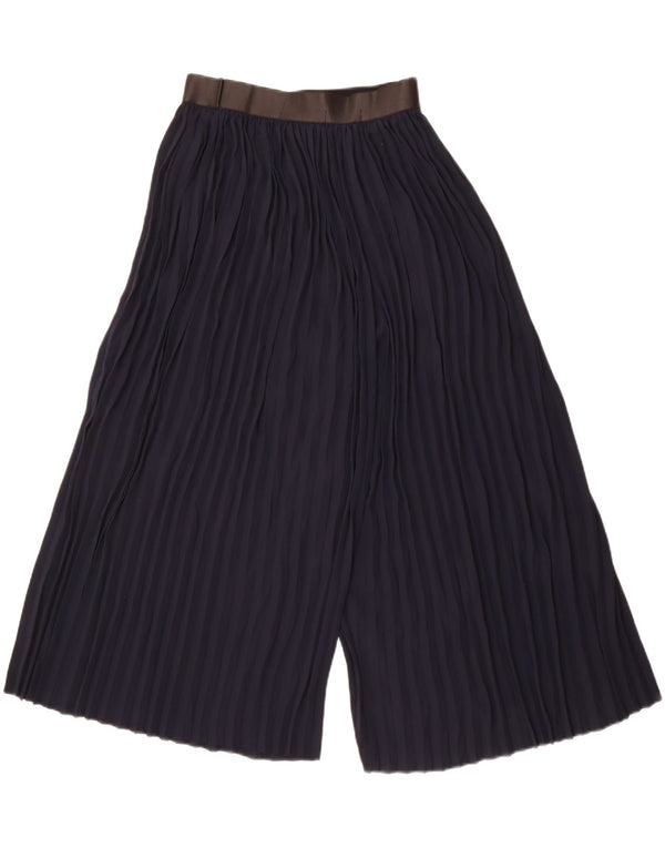 Pantaloni harem pentru femei cu talie înaltă Zara Mici L26 L21 Poliester bleumarin