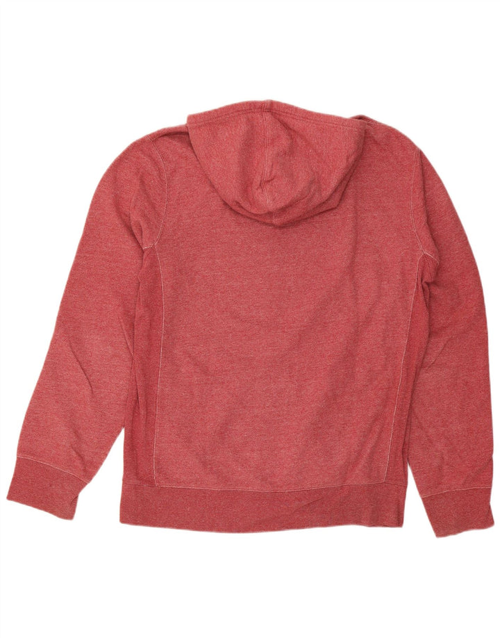 Pulover Levi's pentru bărbați, cu fermoar, bumbac, roșu