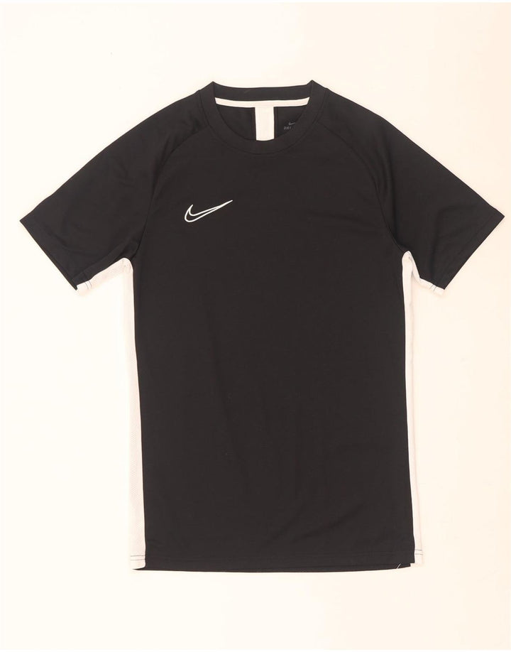 Tricou Nike Dri Fit pentru bărbați Top mic negru colorblock